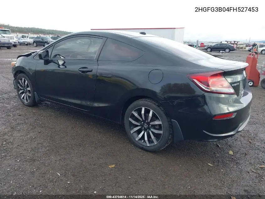 2HGFG3B04FH527453 2015 Honda Civic Ex-L