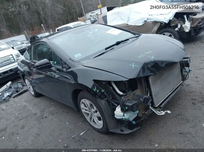 2HGFG3A55FH506396 2015 Honda Civic Lx