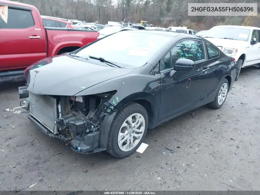 2HGFG3A55FH506396 2015 Honda Civic Lx