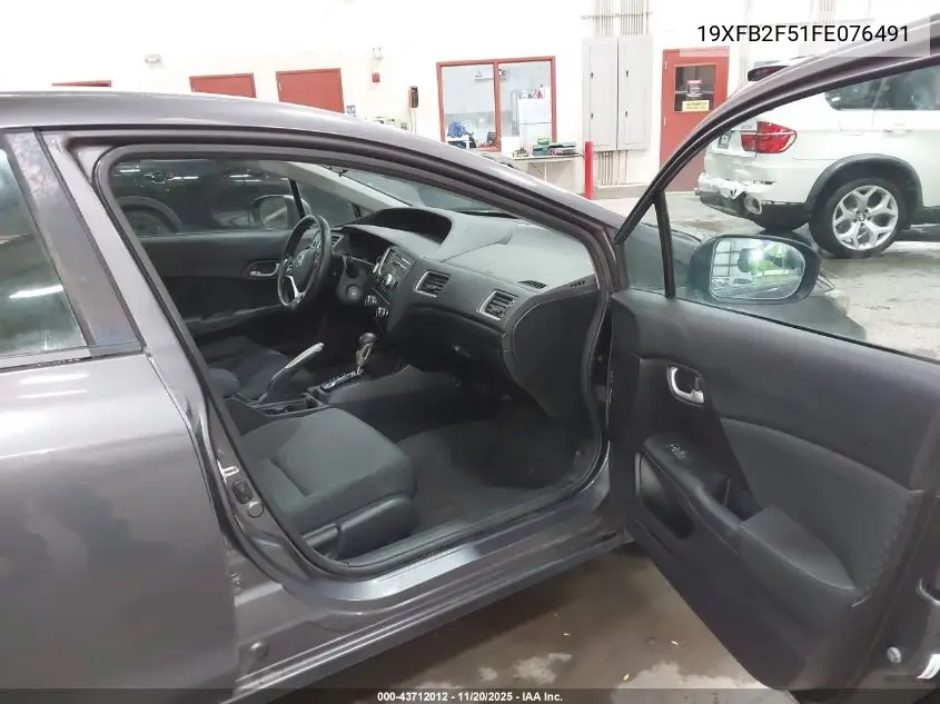 19XFB2F51FE076491 2015 Honda Civic Lx