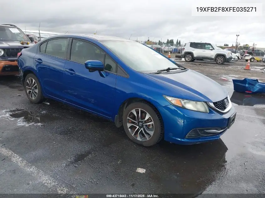 19XFB2F8XFE035271 2015 Honda Civic Ex