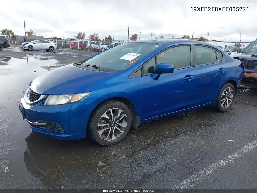 19XFB2F8XFE035271 2015 Honda Civic Ex