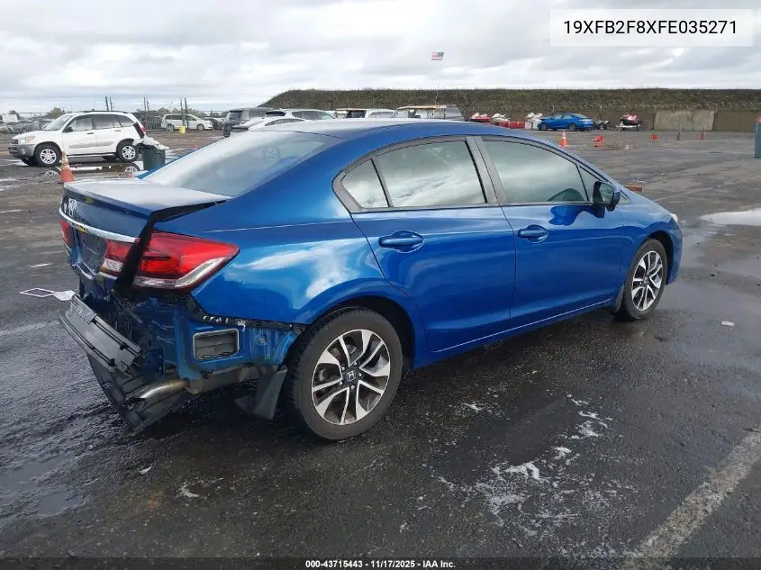 19XFB2F8XFE035271 2015 Honda Civic Ex