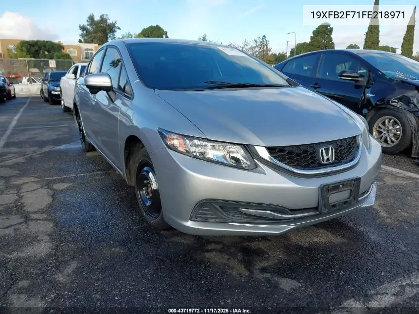 19XFB2F71FE218971 2015 Honda Civic Se