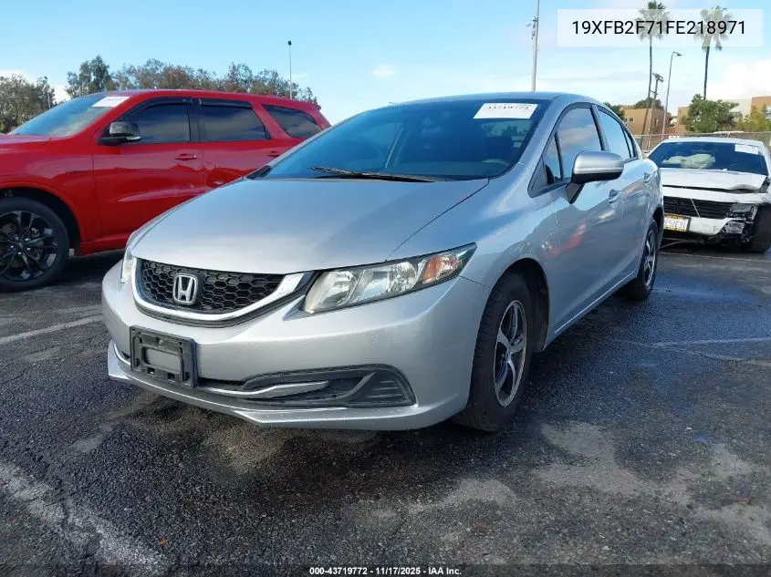 19XFB2F71FE218971 2015 Honda Civic Se