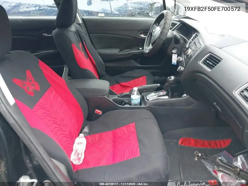 19XFB2F50FE700572 2015 Honda Civic Lx