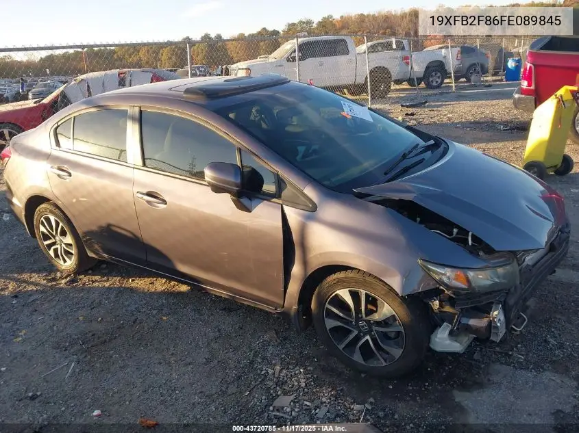 19XFB2F86FE089845 2015 Honda Civic Ex