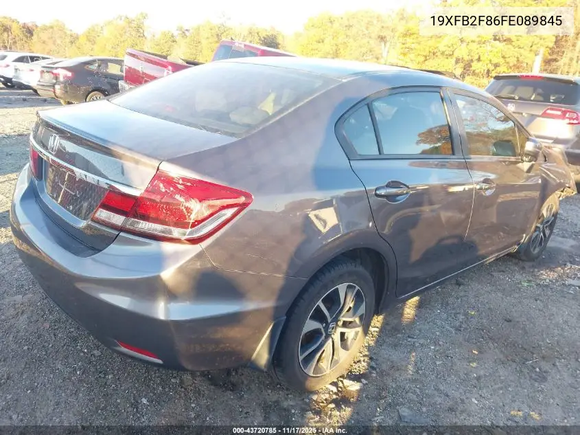 19XFB2F86FE089845 2015 Honda Civic Ex
