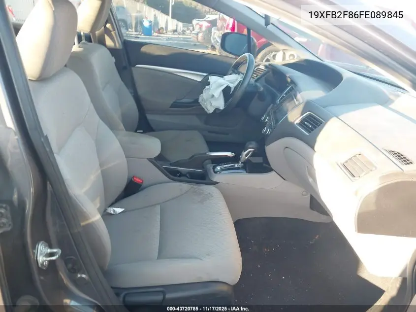 19XFB2F86FE089845 2015 Honda Civic Ex