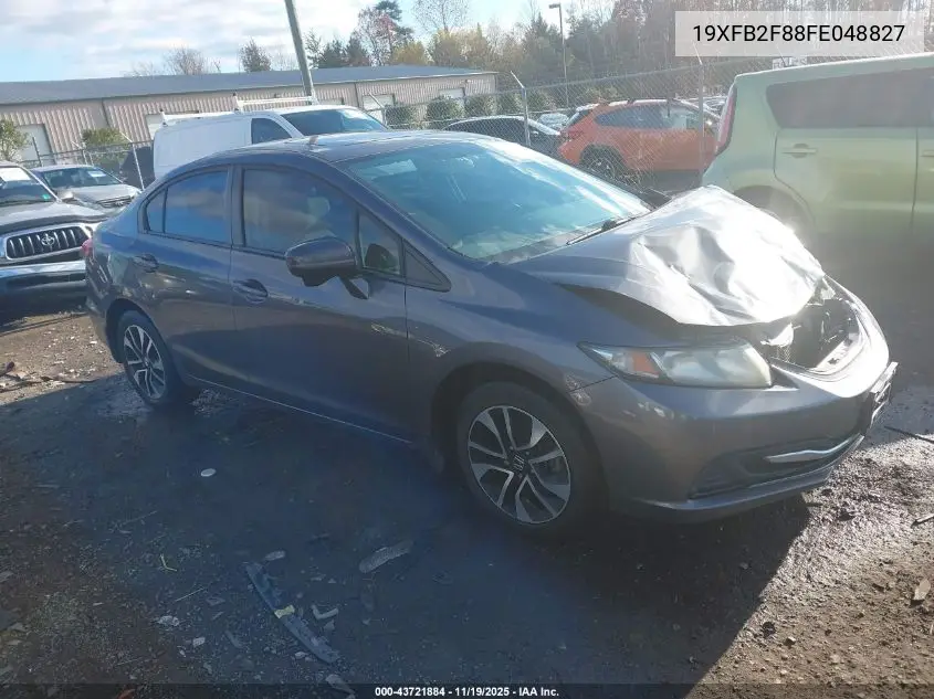19XFB2F88FE048827 2015 Honda Civic Ex