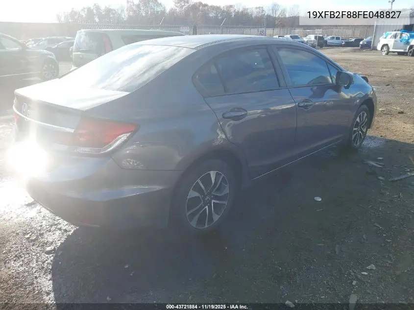 19XFB2F88FE048827 2015 Honda Civic Ex