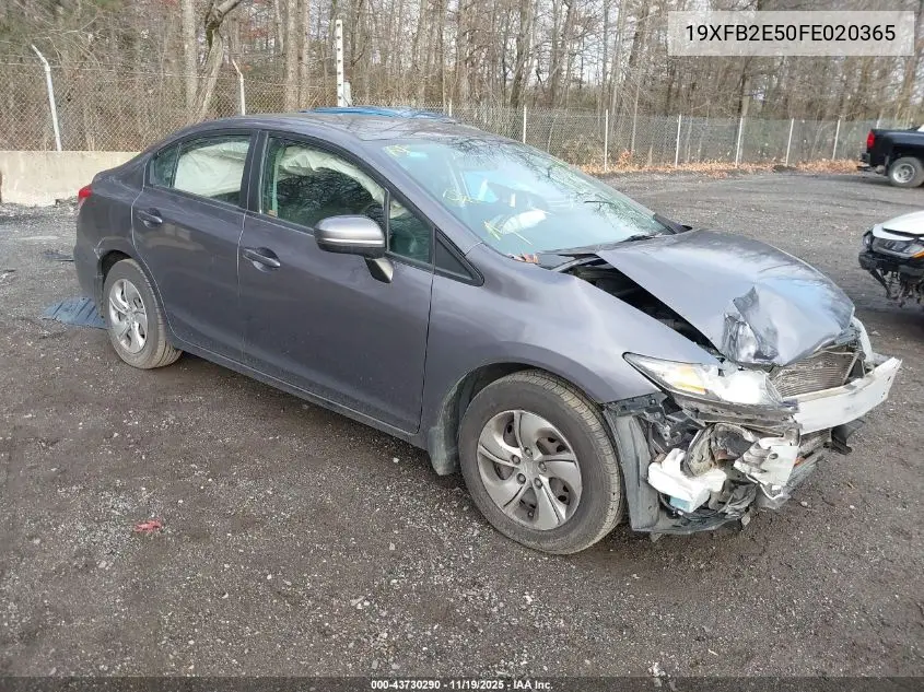 19XFB2E50FE020365 2015 Honda Civic Lx