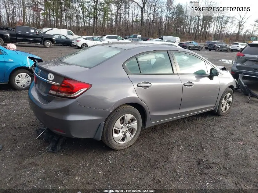 19XFB2E50FE020365 2015 Honda Civic Lx