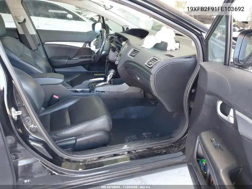 19XFB2F91FE103692 2015 Honda Civic Ex-L