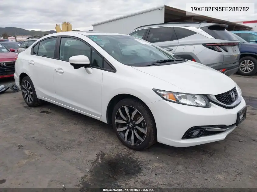 19XFB2F95FE288782 2015 Honda Civic Ex-L