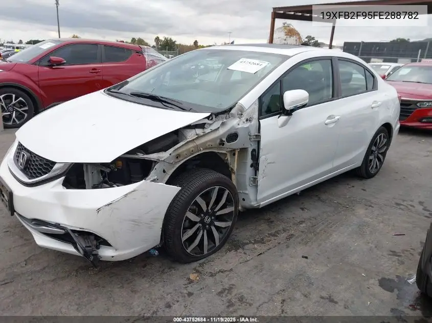 19XFB2F95FE288782 2015 Honda Civic Ex-L