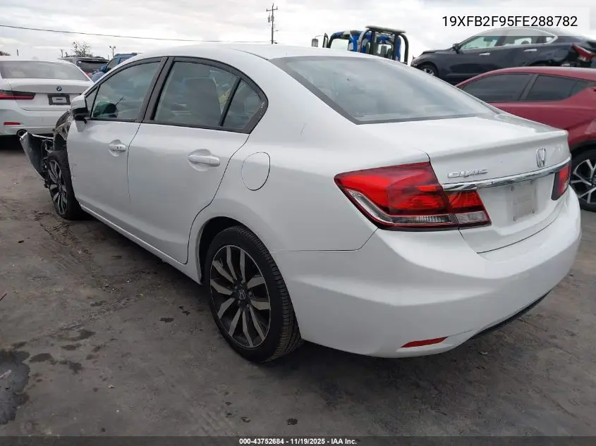 19XFB2F95FE288782 2015 Honda Civic Ex-L
