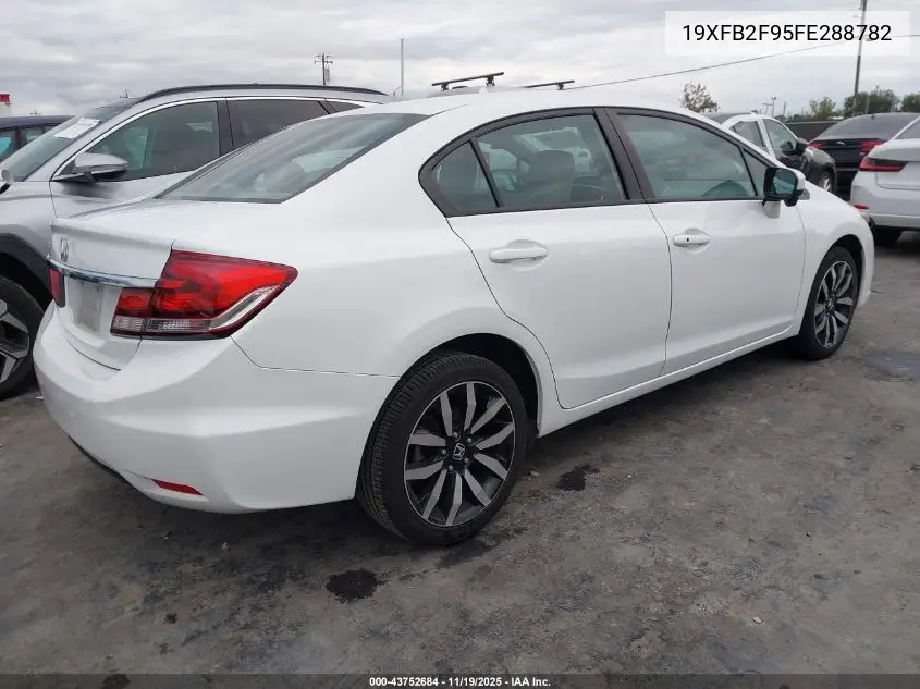 19XFB2F95FE288782 2015 Honda Civic Ex-L