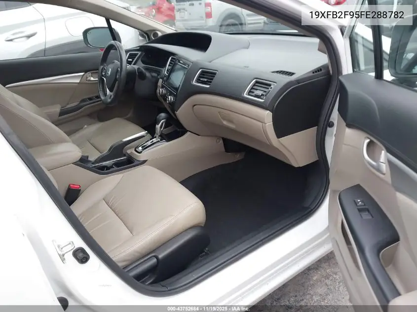 19XFB2F95FE288782 2015 Honda Civic Ex-L