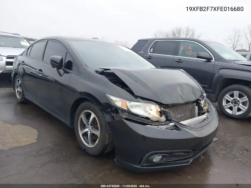 19XFB2F7XFE016680 2015 Honda Civic Se