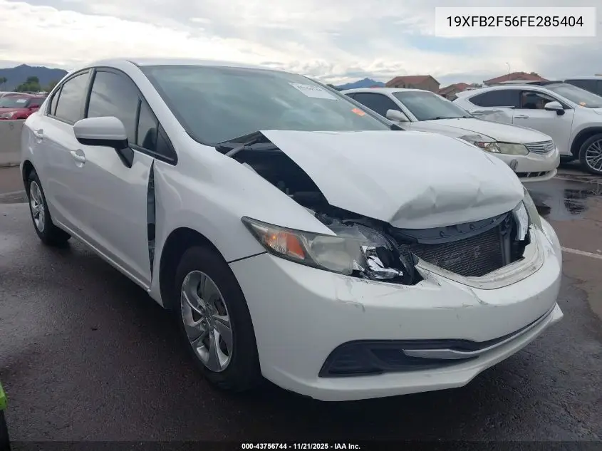 19XFB2F56FE285404 2015 Honda Civic Lx