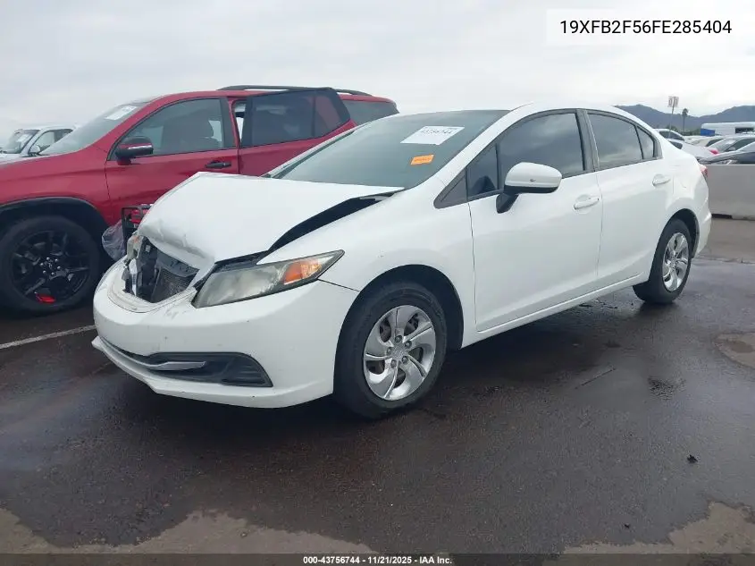19XFB2F56FE285404 2015 Honda Civic Lx