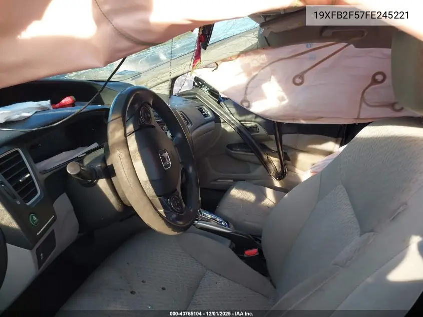 19XFB2F57FE245221 2015 Honda Civic Lx