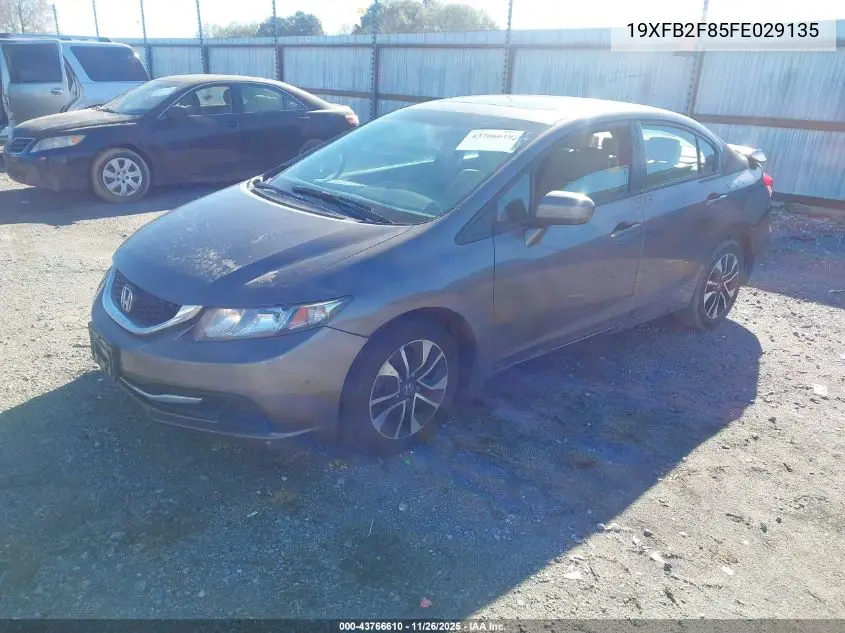 19XFB2F85FE029135 2015 Honda Civic Ex