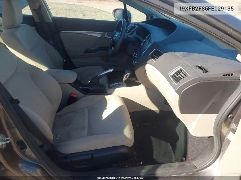 19XFB2F85FE029135 2015 Honda Civic Ex
