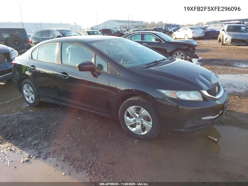 19XFB2F5XFE296096 2015 Honda Civic Lx