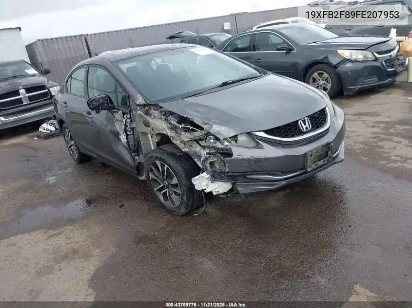 19XFB2F89FE207953 2015 Honda Civic Ex