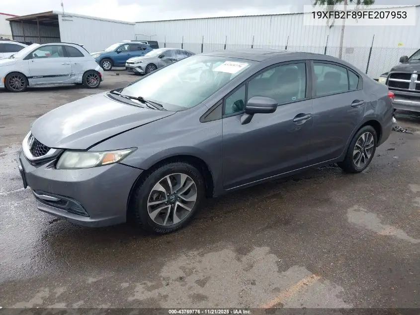 19XFB2F89FE207953 2015 Honda Civic Ex