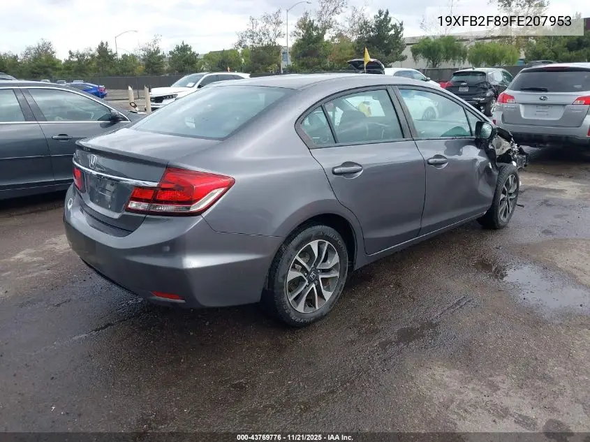 19XFB2F89FE207953 2015 Honda Civic Ex