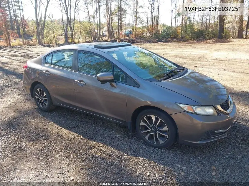 19XFB2F83FE037251 2015 Honda Civic Ex