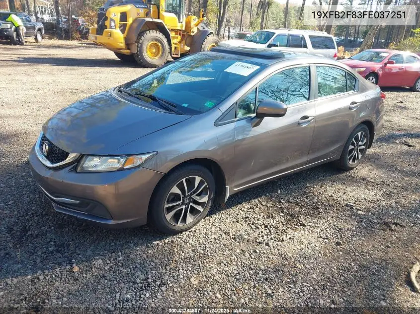 19XFB2F83FE037251 2015 Honda Civic Ex