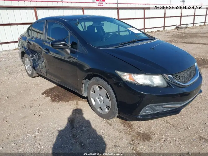 2HGFB2F52FH529264 2015 Honda Civic Lx