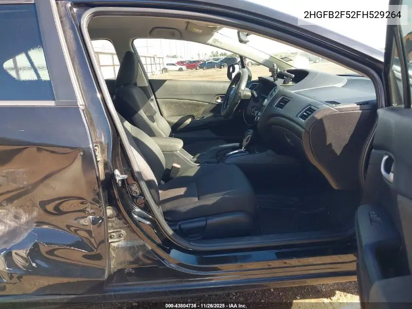 2HGFB2F52FH529264 2015 Honda Civic Lx