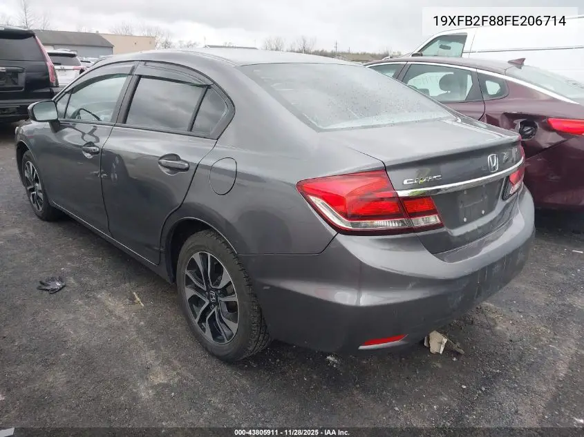 19XFB2F88FE206714 2015 Honda Civic Ex