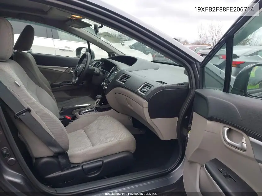 19XFB2F88FE206714 2015 Honda Civic Ex
