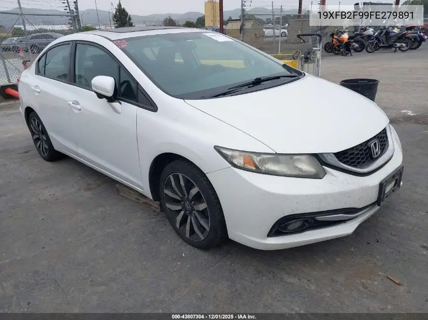 19XFB2F99FE279891 2015 Honda Civic Ex-L
