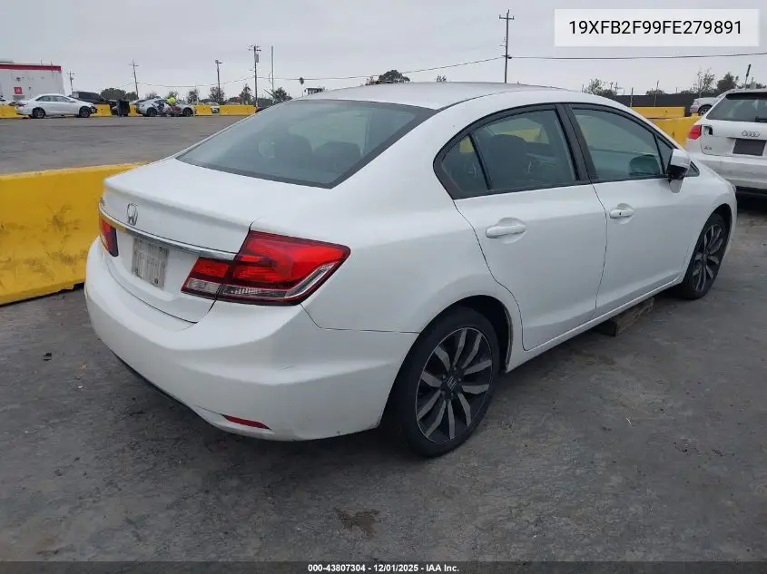 19XFB2F99FE279891 2015 Honda Civic Ex-L
