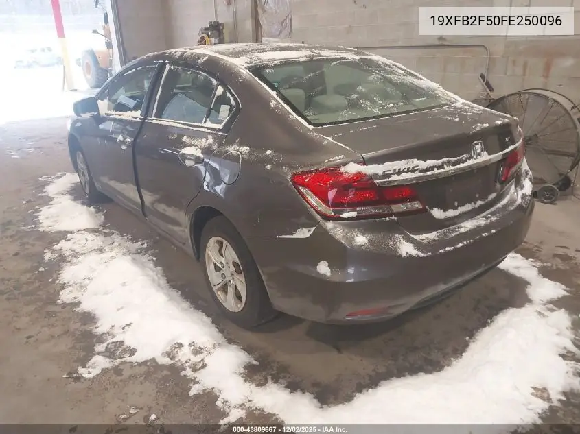 19XFB2F50FE250096 2015 Honda Civic Lx