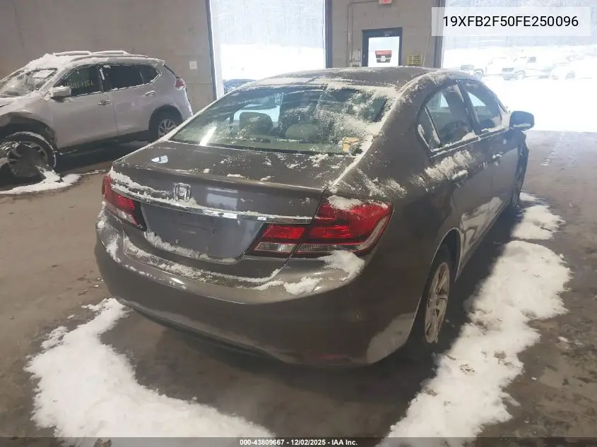19XFB2F50FE250096 2015 Honda Civic Lx