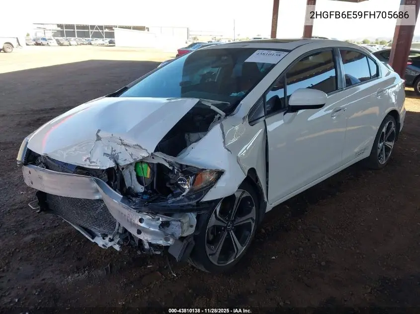 2HGFB6E59FH705686 2015 Honda Civic Si
