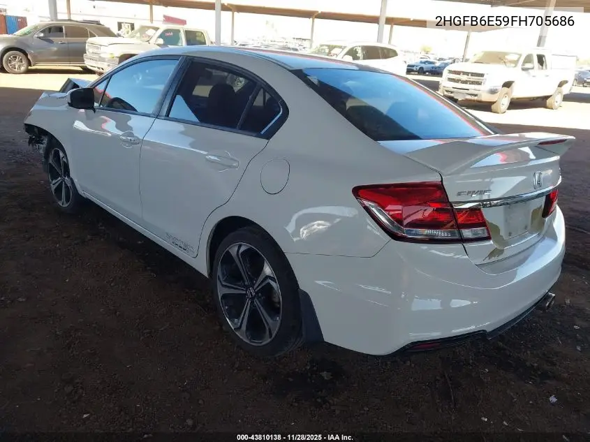 2HGFB6E59FH705686 2015 Honda Civic Si