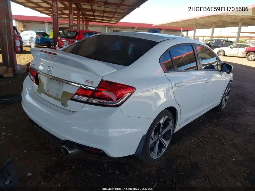 2HGFB6E59FH705686 2015 Honda Civic Si