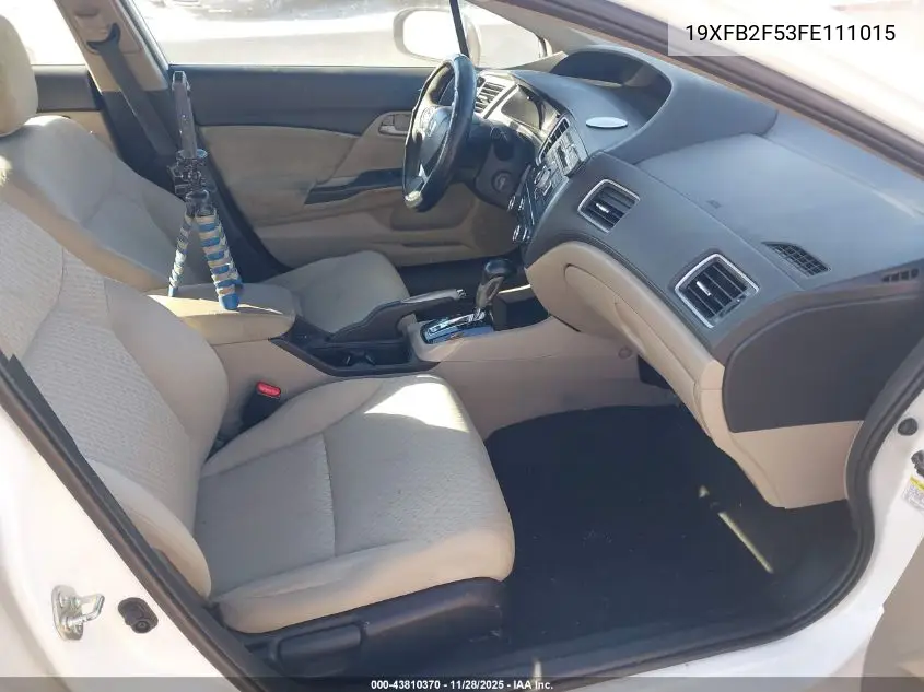 19XFB2F53FE111015 2015 Honda Civic Lx