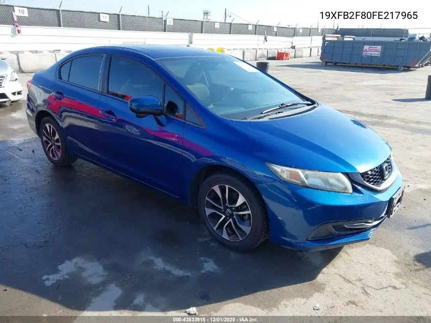 19XFB2F80FE217965 2015 Honda Civic Ex