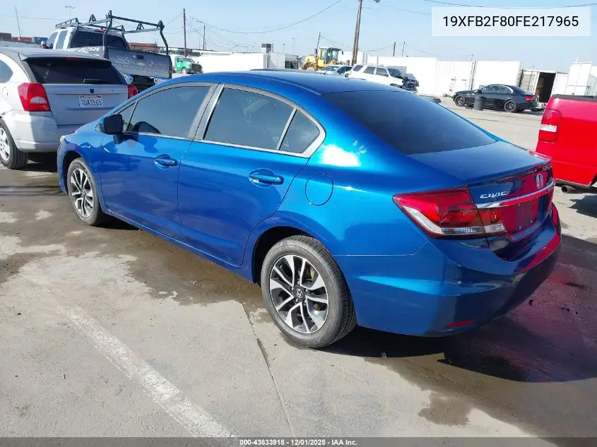 19XFB2F80FE217965 2015 Honda Civic Ex
