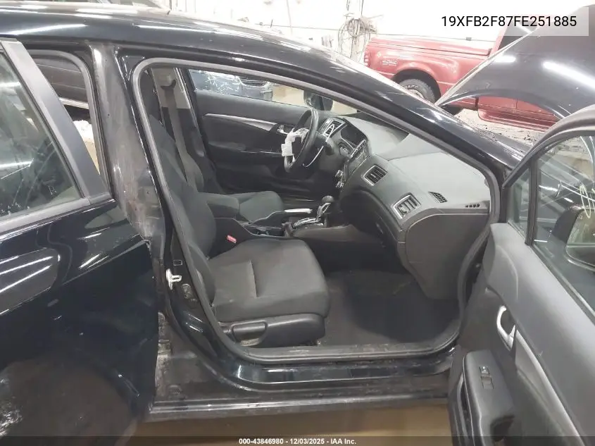 19XFB2F87FE251885 2015 Honda Civic Ex